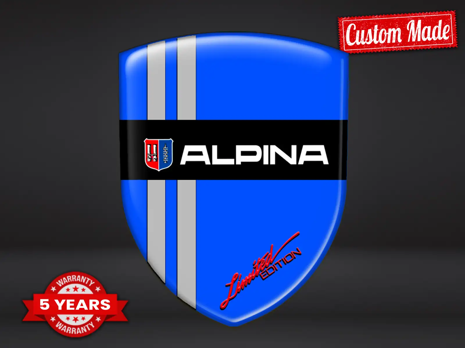 Alpina Autosticker Business Racing Design Hochwertig